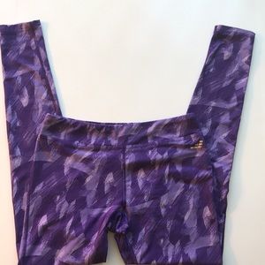 BCG Purple Patterned leggings